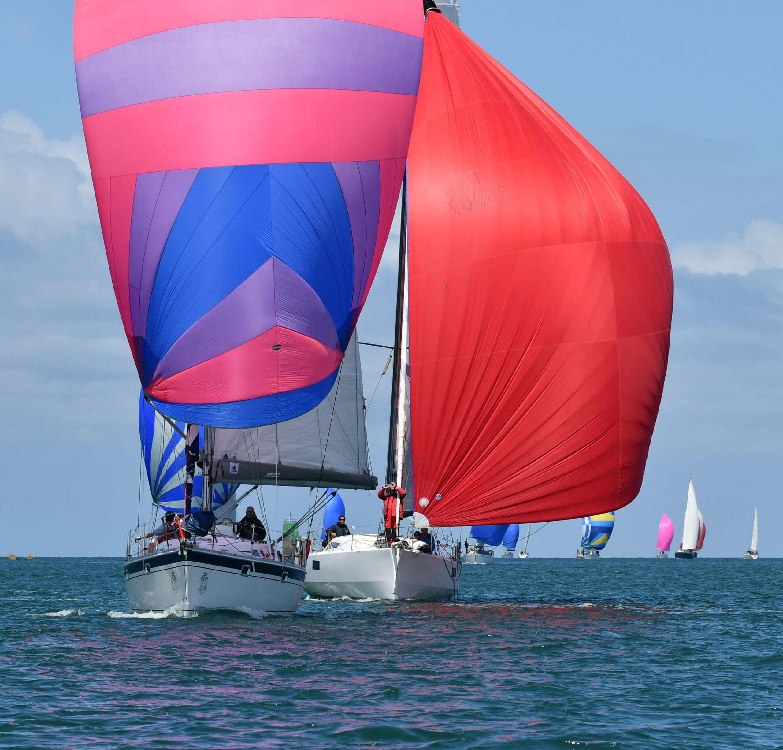 Tresco en mer toutes voiles dehors, Yacht-club de Morlaix Tresco en mer toutes voiles dehors - Yacht-club de Morlaix